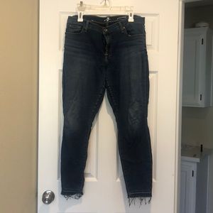 7 for all mankind skinny jeans